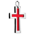 Blood Cross Stainless Steel Pendant - Magick Magick.com