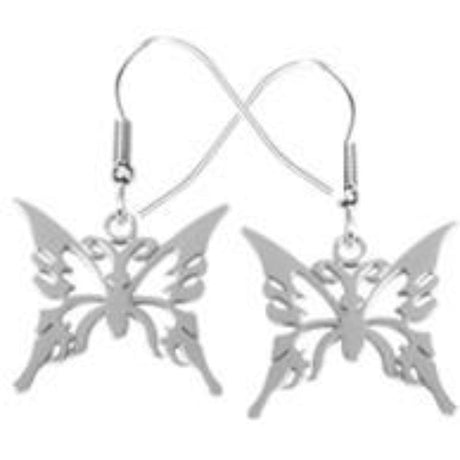 Butterfly Stainless Steel Earrings - Magick Magick.com