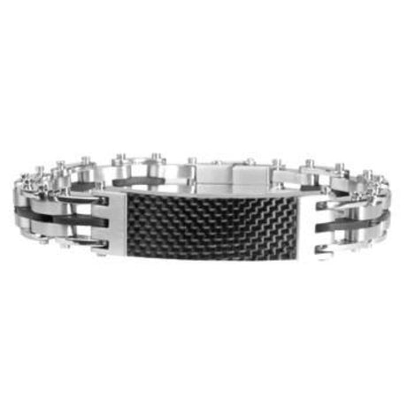 Carbon Fiber Stainless Steel Bracelet - Magick Magick.com