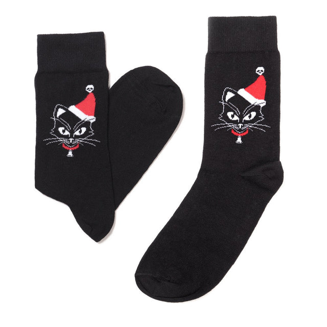 Catmas Socks (Small/Medium) - Magick Magick.com