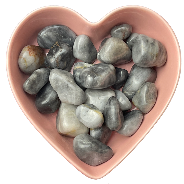 Cat's Eye Tumbled Stone Natural Gemstone - One Stone - Magick Magick.com