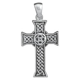 Celtic Cross Stainless Steel Pendant - Magick Magick.com