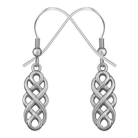 Celtic Unity Knot Stainless Steel Earrings - Magick Magick.com