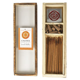 Chakra Incense Gift Set with Wood Box - Sacral (Orange) - Magick Magick.com