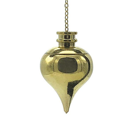 Classic Brass Chamber Pendulum by Lo Scarabeo - Magick Magick.com