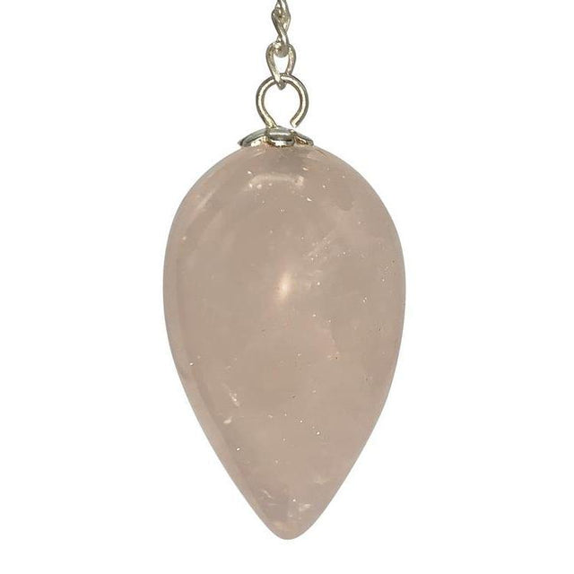 Classic Rose Quartz Pendulum by Lo Scarabeo - Magick Magick.com