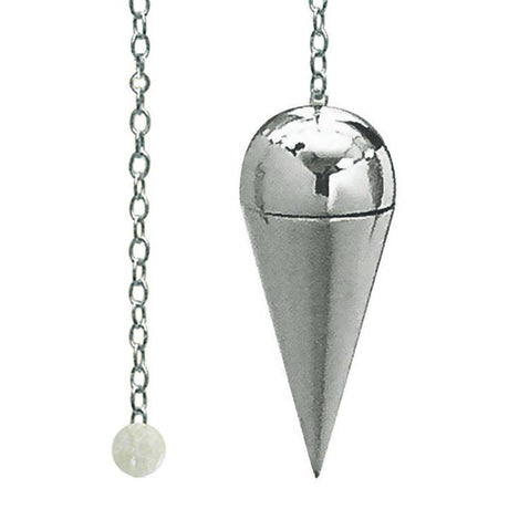 Classic Silver Point Chamber Pendulum by Lo Scarabeo - Magick Magick.com