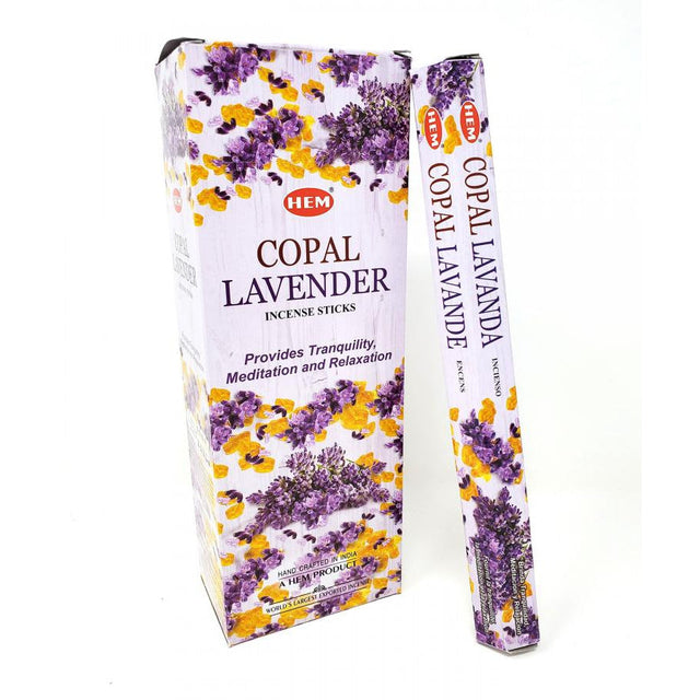 Copal Lavender HEM Incense Stick 20 Pack - Magick Magick.com