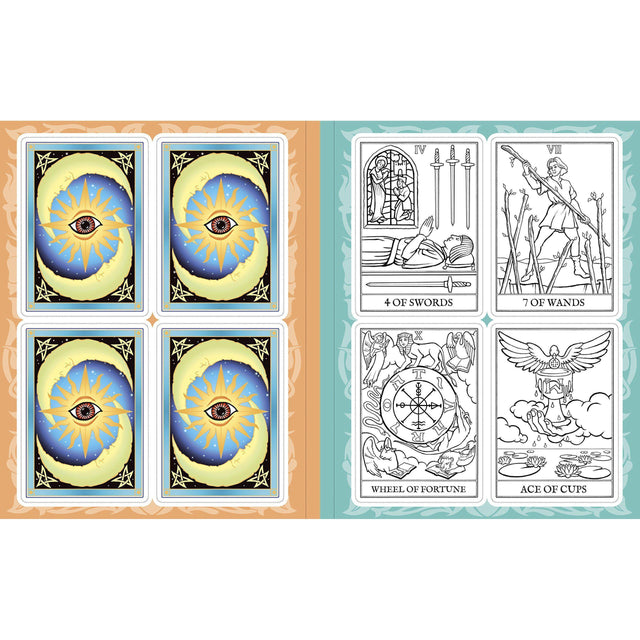 Create Your Own Tarot Deck: With a Full Set of Cards to Color by Alice Ekrek - Magick Magick.com