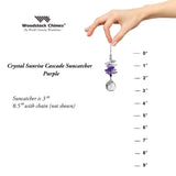 Crystal Sunrise Cascade - Purple - Magick Magick.com