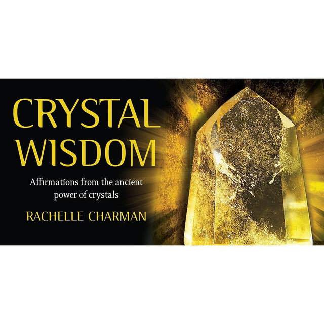 Crystal Wisdom Inspiration Cards by Rachelle Charman - Magick Magick.com
