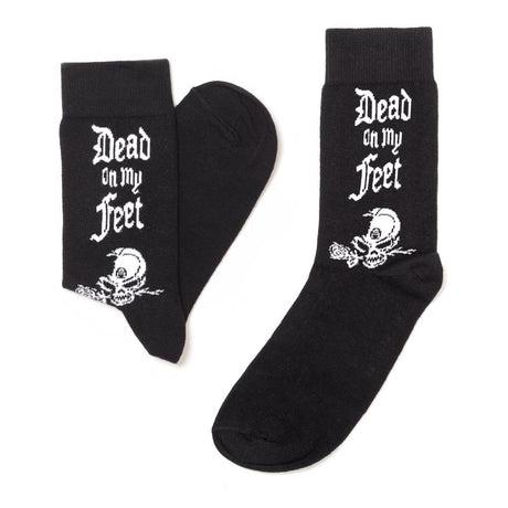 Dead On My Feet Socks (Small/Medium) - Magick Magick.com