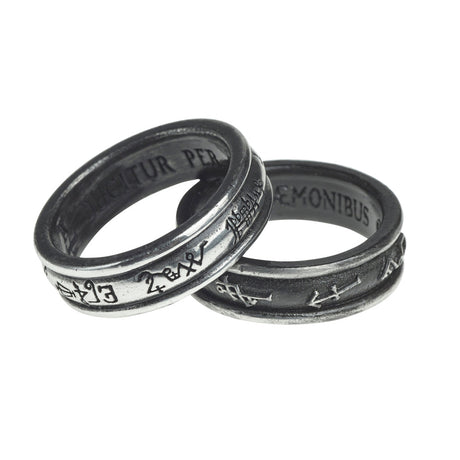 Demon Black & Angel White Ring - Size 11 - Magick Magick.com