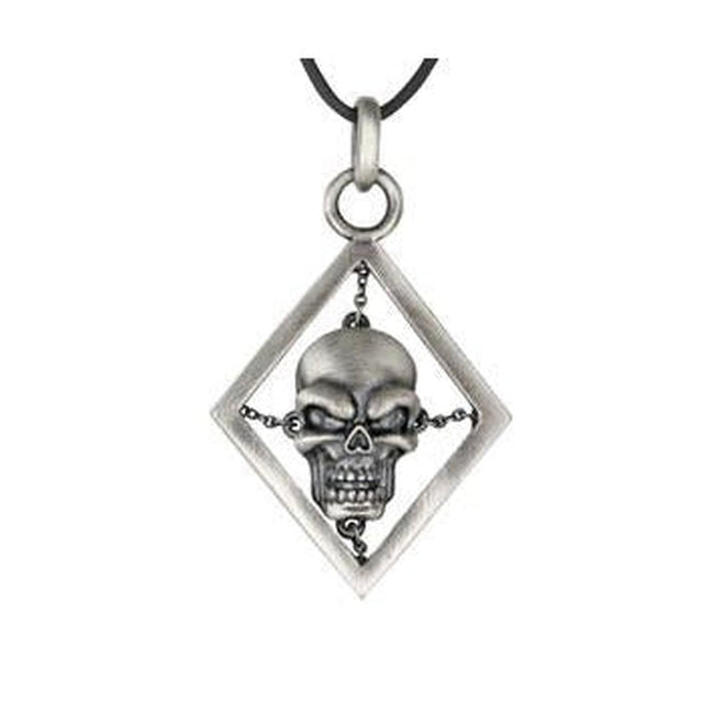 Diamond Skull Pendant - Magick Magick.com