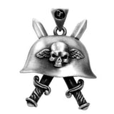 Double Dagger Helmet Pendant - Magick Magick.com