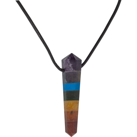 Double Terminated Point Necklace - Chakra - Magick Magick.com