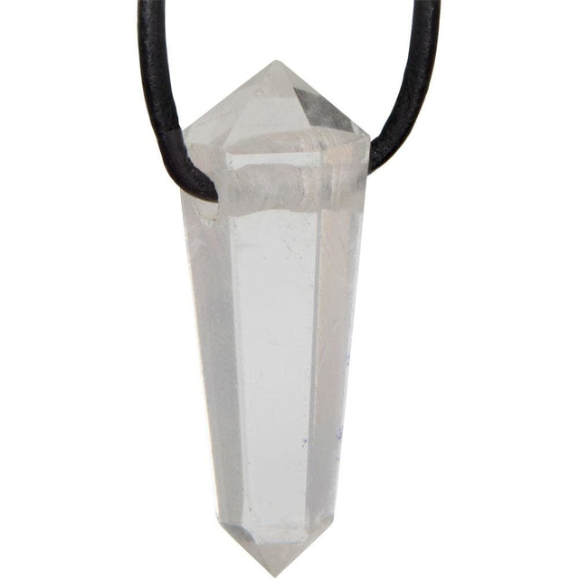 Double Terminated Point Necklace - Clear Quartz - Magick Magick.com