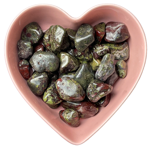 Dragon Blood Jasper Tumbled Stone Natural Gemstone - One Stone - Magick Magick.com