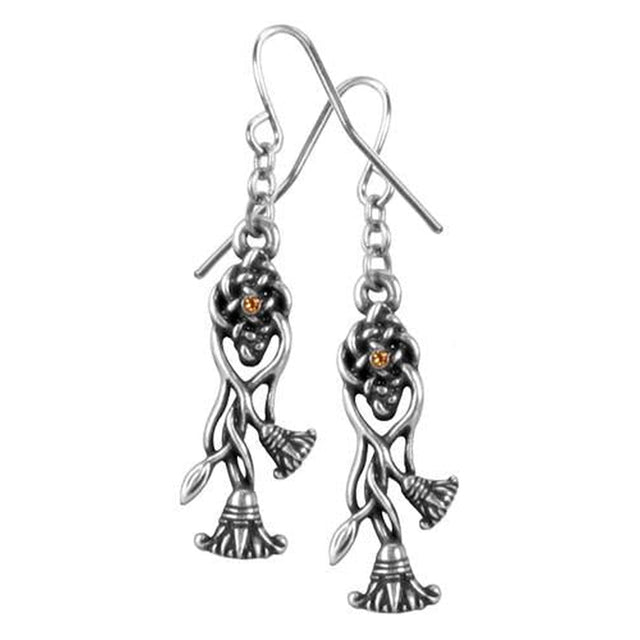 Egyptian Lotus Earrings - Magick Magick.com