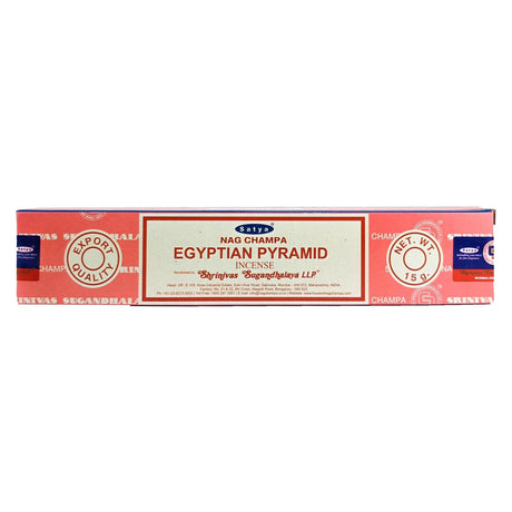 Egyptian Pyramid Satya Incense Sticks 15 gram - Magick Magick.com