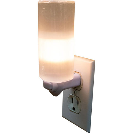 Electric Selenite Night Lamp - Polished - Magick Magick.com