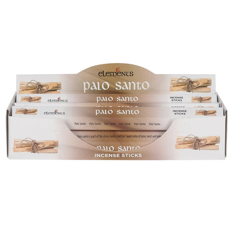 Elements Incense Sticks Display - Palo Santo (6 Packs of 20 Sticks) - Magick Magick.com