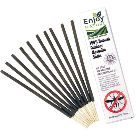 Enjoy Nature Mosquito Repellent - 6 Boxes of 10 Sticks - Magick Magick.com