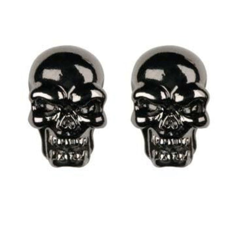 Evil Skull Stud Earrings - Magick Magick.com