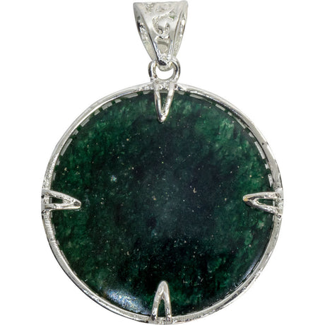 Flower of Life Pendant - Green Aventurine - Magick Magick.com