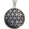 Flower of Life Pendant - Lapis - Magick Magick.com