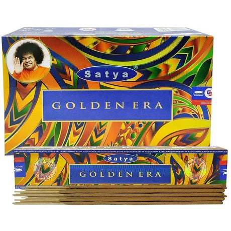 GOLDEN ERA Satya Incense Sticks 15 gram - Magick Magick.com
