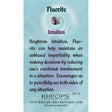 Gemstone Properties Info Card - Fluorite - Magick Magick.com