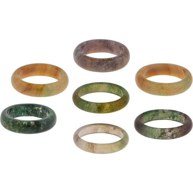 Gemstone Rings - Fancy Jasper (Pack of 25) - Magick Magick.com