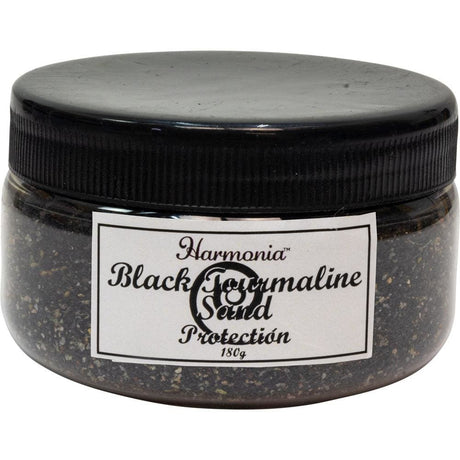 Gemstone Sand Jar 180 gram - Black Tourmaline - Magick Magick.com