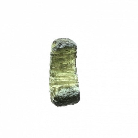 Genuine Moldavite Rough Gemstone - 3.3 grams / 17 ct (25 x 11 x 4 mm) - Magick Magick.com