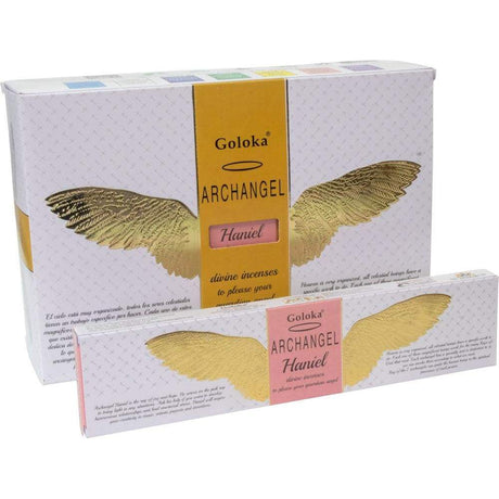 Goloka Archangel Incense 15 grams - Haniel (Pack of 12) - Magick Magick.com