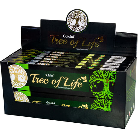 Goloka Incense 15 grams - Tree of Life (Pack of 12) - Magick Magick.com