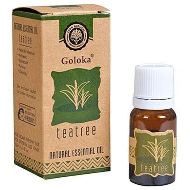 Goloka Natural Essential Oil 10 ml - Tea Tree - Magick Magick.com