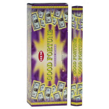 Good Fortune HEM Incense Stick 20 Pack - Magick Magick.com