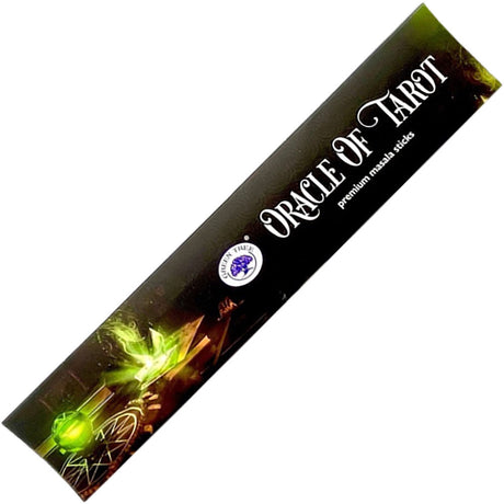 Green Tree Incense 15 gram - Oracle of Tarot (Pack of 12) - Magick Magick.com