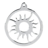 Halo Sun Stainless Steel Pendant - Magick Magick.com