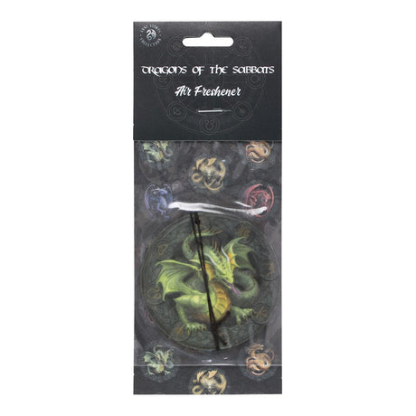 Hanging Air Freshener - Anne Stokes - Mabon Dragon (Apple Scented) - Magick Magick.com