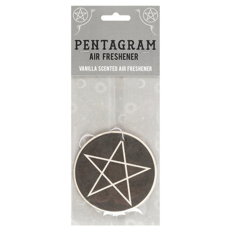 Hanging Air Freshener - Pentagram (Vanilla Scented) - Magick Magick.com