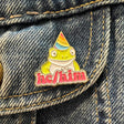 He/Him Frog Enamel Pin - Magick Magick.com