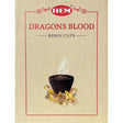 Hem Resin Cups - Dragons Blood (Pack of 10) - Magick Magick.com