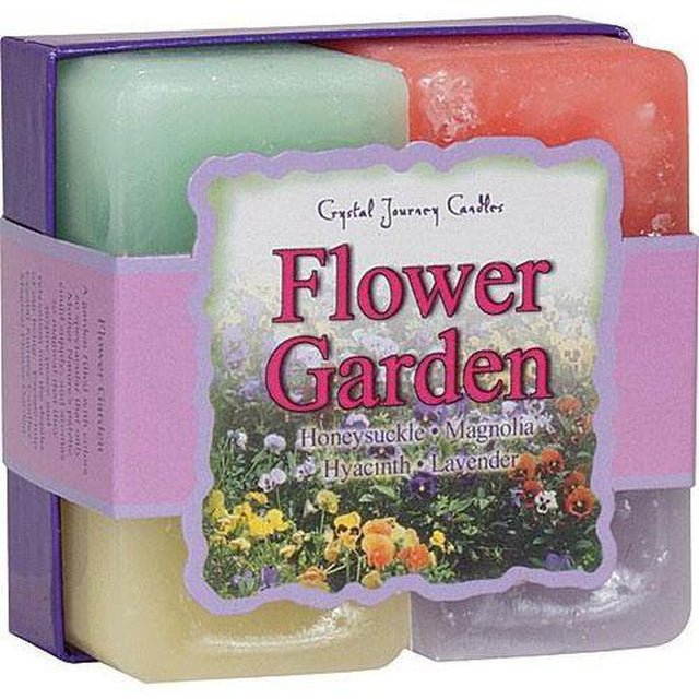 Herbal Candle Gift Set - Flower Garden Candles - Magick Magick.com