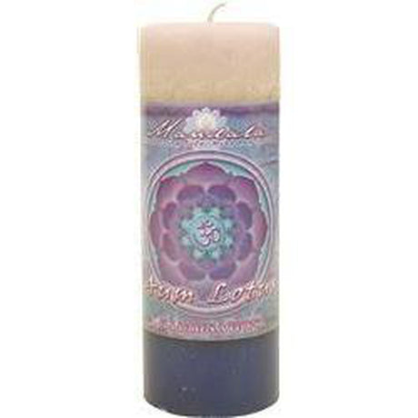 Illumination 2.5" x 6" Mandala Pillar Candle - Magick Magick.com