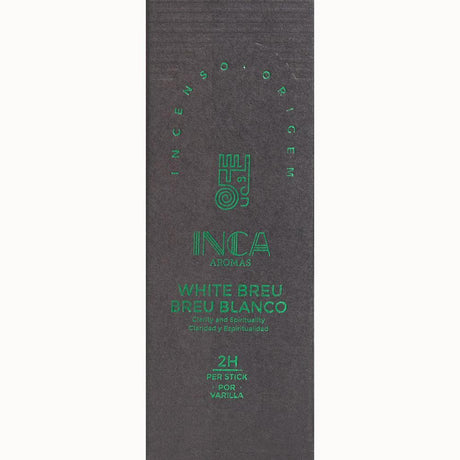 Inca Aromas Special Incense 38 gram - White Breu Gum (9 Sticks) - Magick Magick.com