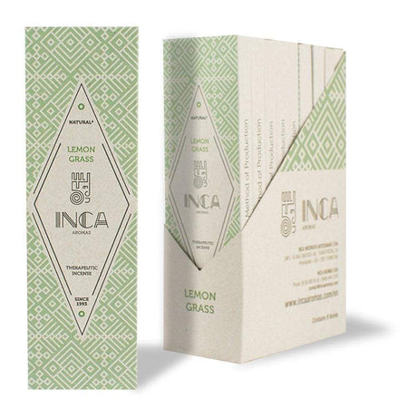 Inca Aromas Therapeutic Incense - Lemon Grass (4 Sticks) - Magick Magick.com