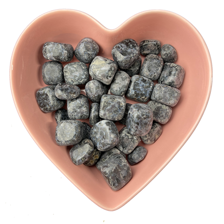 Indigo Gabbro Tumbled Stone Natural Gemstone - One Stone - Magick Magick.com